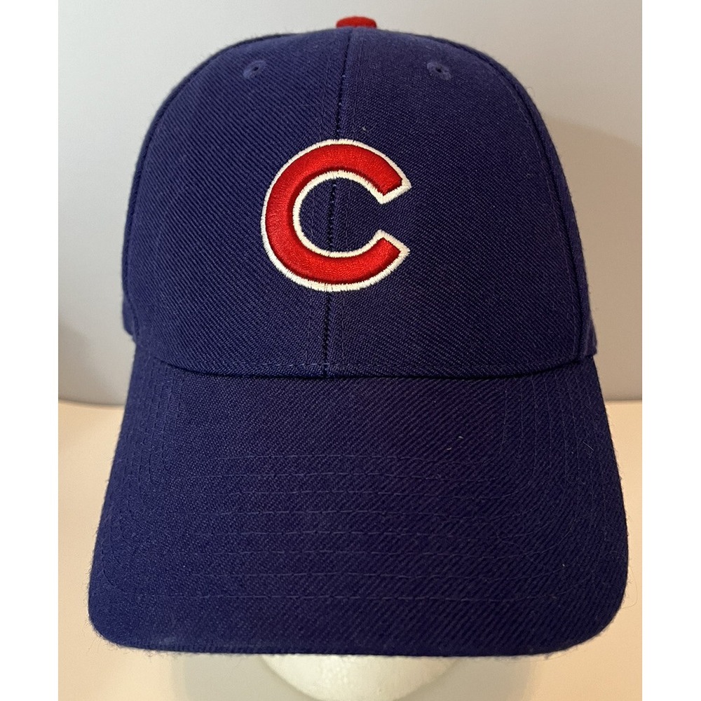 Chicago Cubs '47 Brand MVP Wool Blend Adjustable Hat Cap
